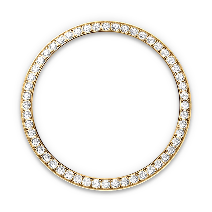 Diamond-set bezel