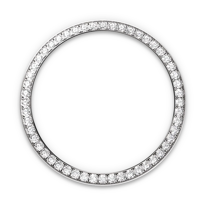 Diamond-set bezel