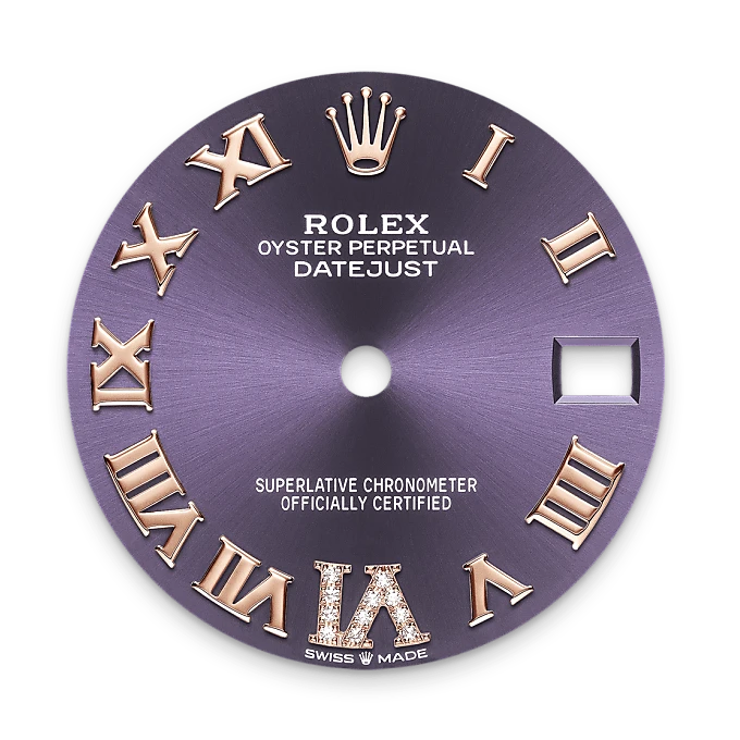 Aubergine Dial